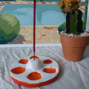 Support d’encens à l’inspiration fruitée et orangé